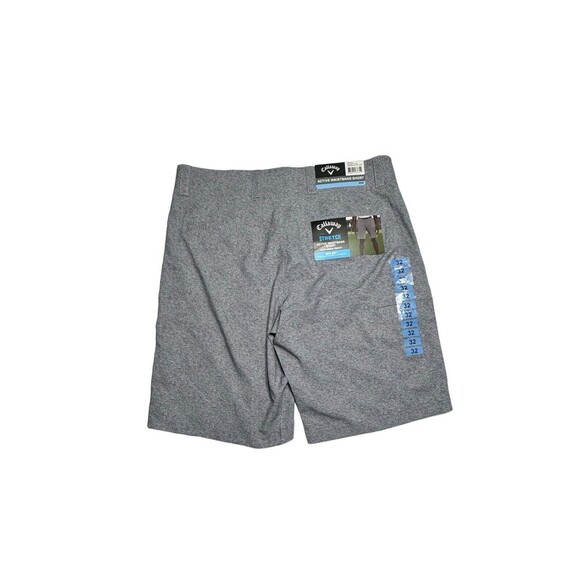 Callaway Men's Size 32 Opti-Dri Golf  Gray Design Active Waistband Short NWT - Picture 2 of 9
